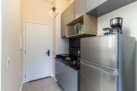 Studio à venda com 28m², 1 quarto e sem vaga Studio à venda com 28m², 1 quarto e sem vagaCozinha