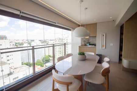 Apartamento para alugar com 109m², 3 quartos e 2 vagasSala de Jantar / Varanda Gourmet