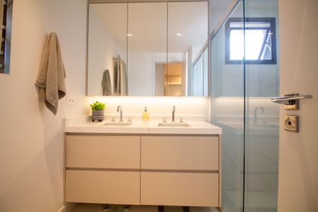 Apartamento para alugar com 109m², 3 quartos e 2 vagasBanheiro da Suíte 3