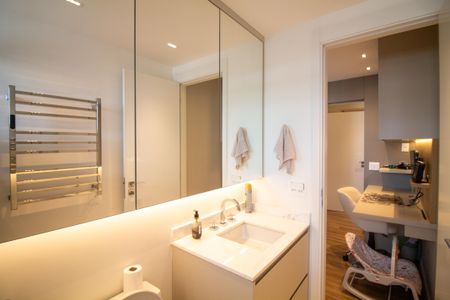 Apartamento para alugar com 109m², 3 quartos e 2 vagasBanheiro da Suíte 1