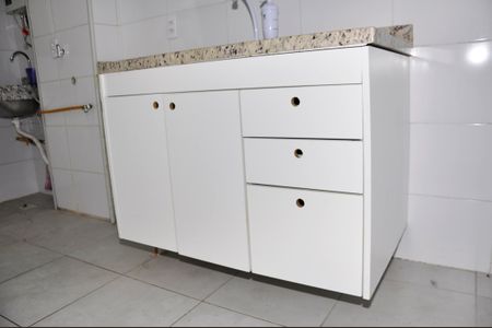 Apartamento para alugar com 48m², 2 quartos e sem vagaCozinha Americana