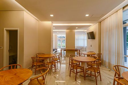 Studio para alugar com 29m², 1 quarto e sem vagaÁrea comum - Salão de festas