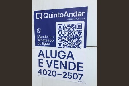 Apartamento para alugar com 56m², 2 quartos e 1 vagaFachada do Prédio - Placa