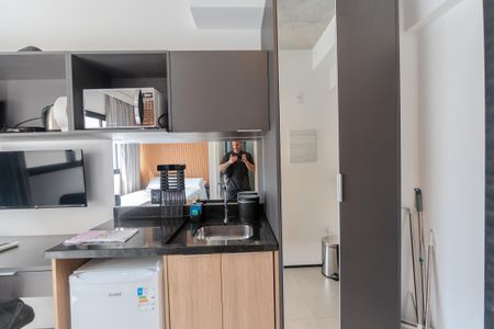 Studio à venda com 15m², 1 quarto e sem vagaCozinha