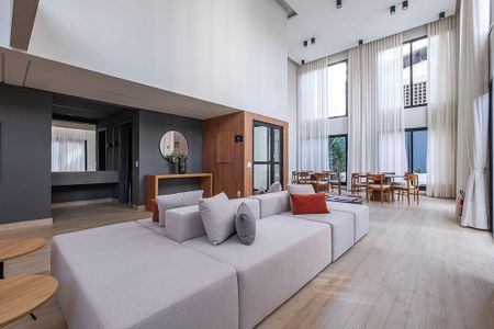 Studio para alugar com 25m², 1 quarto e sem vaga Studio para alugar com 25m², 1 quarto e sem vagaSalão de Festas