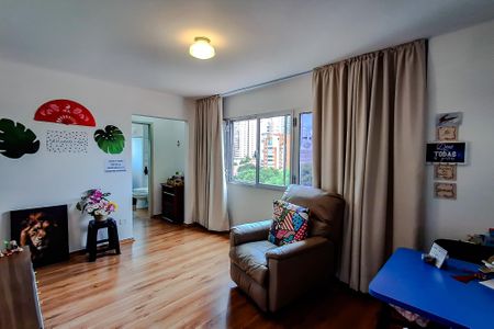 Sala de apartamento à venda com 1 quarto, 45m² em Vila Mariana, São Paulo