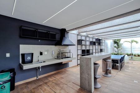 Apartamento para alugar com 25m², 1 quarto e sem vaga Apartamento para alugar com 25m², 1 quarto e sem vagaÁrea comum - Churrasqueira