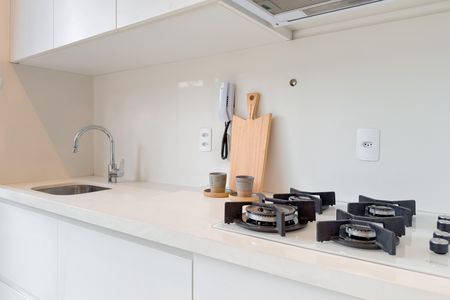 Casa de condomínio para alugar com 110m², 2 quartos e 2 vagasCozinha