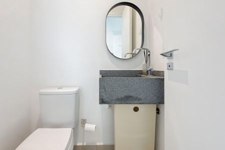 Casa de condomínio para alugar com 110m², 2 quartos e 2 vagasLavabo