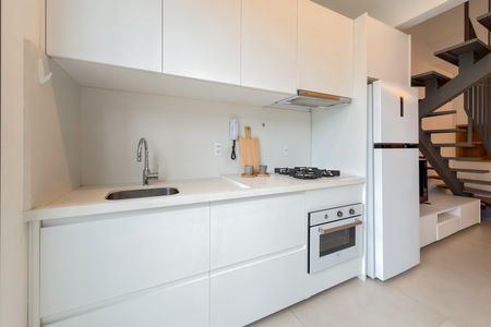 Casa de condomínio para alugar com 110m², 2 quartos e 2 vagasCozinha