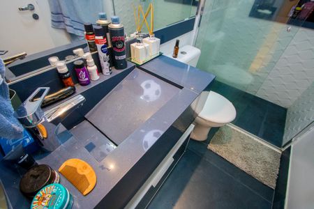 Apartamento à venda com 67m², 2 quartos e 1 vagaBanheiro social