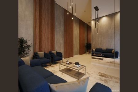 Apartamento para alugar com 35m², 1 quarto e 1 vagaHall social