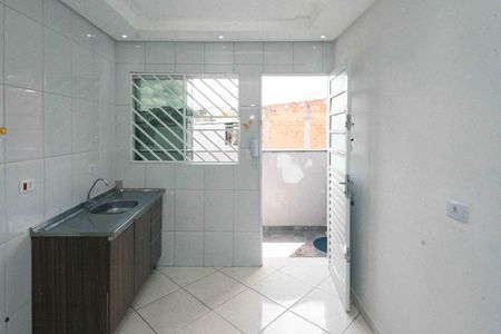 Cozinha de apartamento para alugar com 1 quarto, 45m² em Vila Mendes, São Paulo