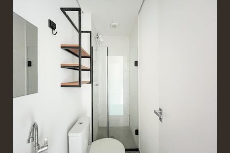 Apartamento para alugar com 28m², 1 quarto e sem vaga Apartamento para alugar com 28m², 1 quarto e sem vagaBanheiro