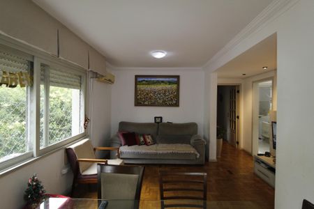 Sala de apartamento à venda com 3 quartos, 101m² em Petrópolis, Porto Alegre