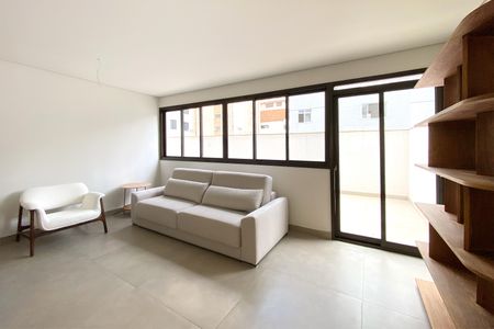 Apartamento para alugar com 134m², 2 quartos e 2 vagasSala