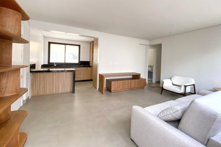 Sala de apartamento para alugar com 2 quartos, 134m² em Santo Antônio, Belo Horizonte