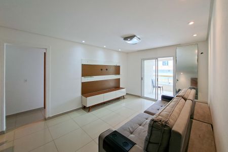 Sala de apartamento para alugar com 3 quartos, 115m² em Vila Tupi, Praia Grande