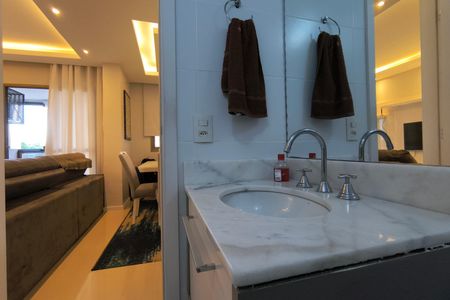 Apartamento para alugar com 79m², 2 quartos e 1 vagaBanheiro Social