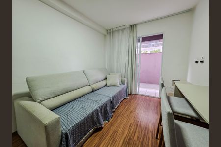 Sala de apartamento para alugar com 1 quarto, 50m² em Jardim Monte Libano, Santo André