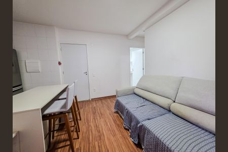 Sala de apartamento para alugar com 1 quarto, 50m² em Jardim Monte Libano, Santo André