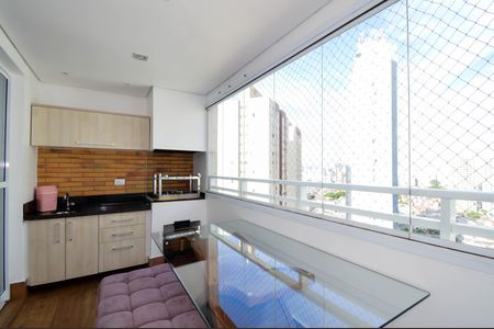 Varanda Sala de apartamento à venda com 3 quartos, 95m² em Vila Augusta, Guarulhos
