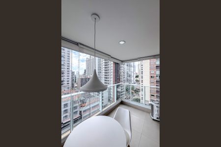 Varanda da Sala de kitnet/studio para alugar com 1 quarto, 45m² em Vila Mariana, São Paulo