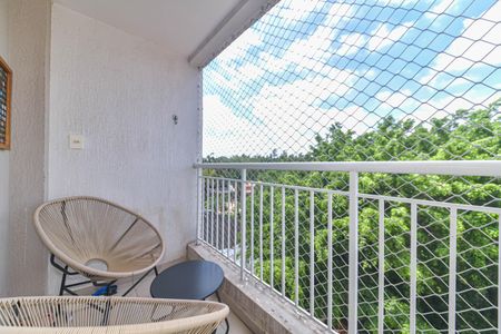 Varanda de apartamento à venda com 2 quartos, 60m² em Santo Amaro, São Paulo