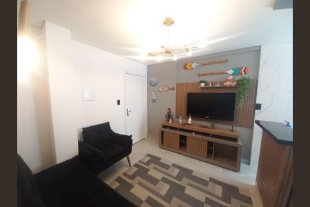 Sala de apartamento para alugar com 2 quartos, 40m² em Centro, São Vicente