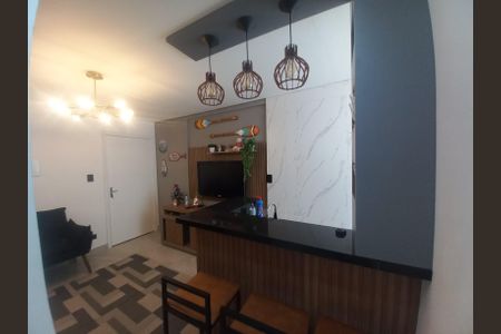 Sala de apartamento para alugar com 2 quartos, 40m² em Centro, São Vicente