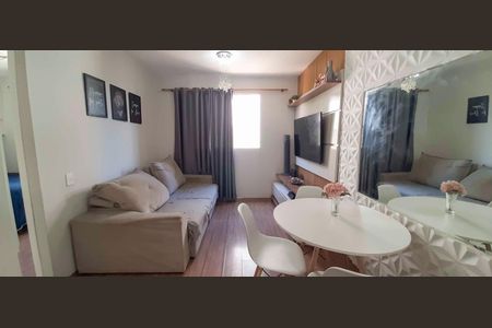 Sala de apartamento à venda com 2 quartos, 45m² em Jardim Boa Vista (zona Oeste), Osasco