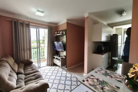 Sala de apartamento à venda com 2 quartos, 47m² em Jardim Samambaia, Campinas