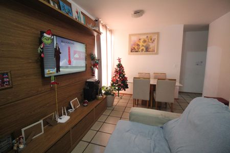 Sala de apartamento à venda com 3 quartos, 65m² em Jardim Riacho das Pedras, Contagem