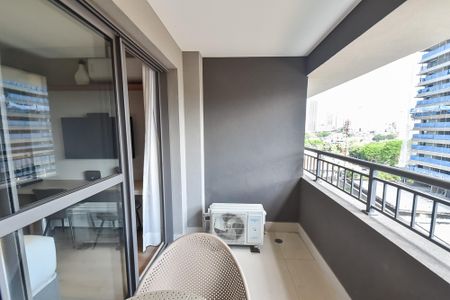 Studio à venda com 30m², 1 quarto e sem vagaVaranda