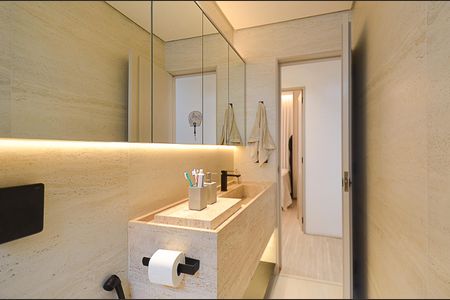 Apartamento à venda com 150m², 2 quartos e 1 vagaBanheiro Social