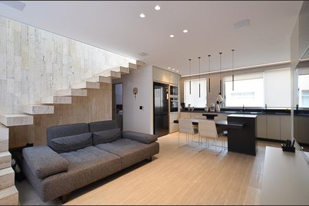 Sala Ambientes de apartamento à venda com 2 quartos, 150m² em Cidade Nova, Belo Horizonte