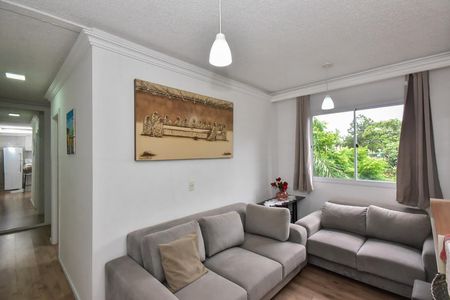 Sala de apartamento para alugar com 2 quartos, 46m² em Jardim Leonidas Moreira, São Paulo