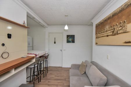 Sala de apartamento para alugar com 2 quartos, 46m² em Jardim Leonidas Moreira, São Paulo