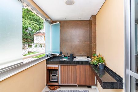 Varanda da Sala de apartamento à venda com 3 quartos, 98m² em Buritis, Belo Horizonte