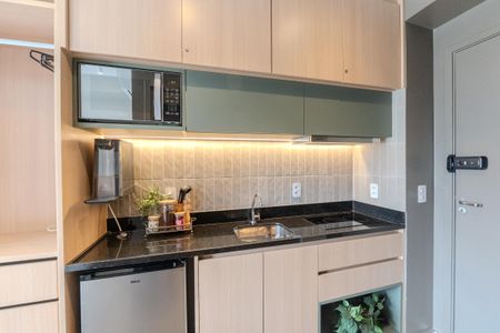 Studio à venda com 19m², 1 quarto e sem vaga Studio à venda com 19m², 1 quarto e sem vagaCozinha