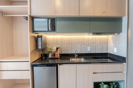 Studio à venda com 19m², 1 quarto e sem vaga Studio à venda com 19m², 1 quarto e sem vagaCozinha