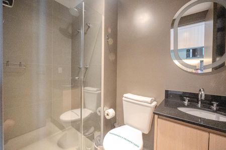 Studio à venda com 19m², 1 quarto e sem vaga Studio à venda com 19m², 1 quarto e sem vagaBanheiro