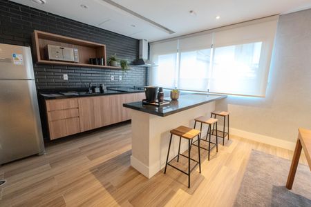 Studio à venda com 19m², 1 quarto e sem vaga Studio à venda com 19m², 1 quarto e sem vagaÁrea comum - Salão de festas