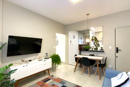 Sala de apartamento à venda com 2 quartos, 84m² em Santo Antônio, Belo Horizonte