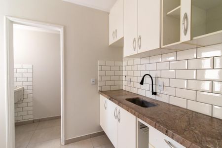 Cozinha de kitnet/studio para alugar com 1 quarto, 58m² em Conceicao, Campinas