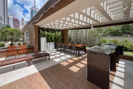 Studio para alugar com 54m², 1 quarto e 1 vagaChurrasqueira