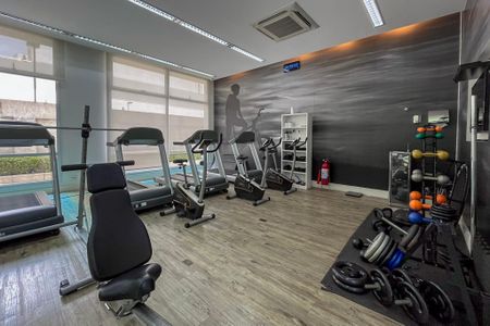 Studio para alugar com 54m², 1 quarto e 1 vagaAcademia