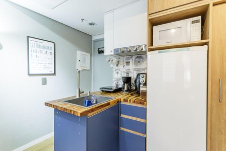 Studio para alugar com 32m², 1 quarto e 1 vaga Studio para alugar com 32m², 1 quarto e 1 vagaCozinha