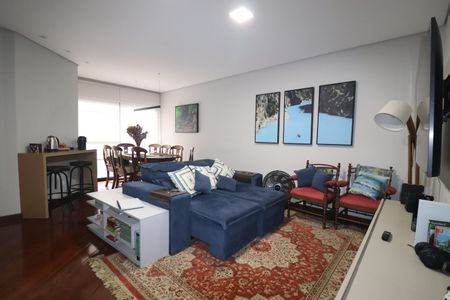Sala de apartamento à venda com 3 quartos, 98m² em Jardim, Santo André