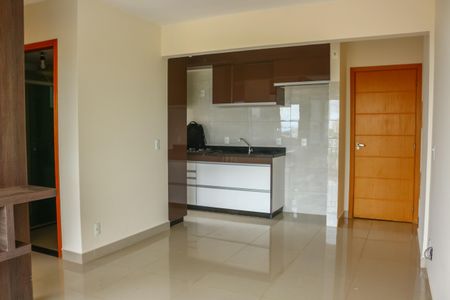 Sala de apartamento para alugar com 1 quarto, 52m² em Cidade Satélite São Luiz, Aparecida de Goiânia